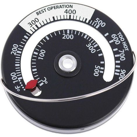 Magnetthermometer Für Holzofenabzüge, Temperaturanzeiger Für Kaminbrenner