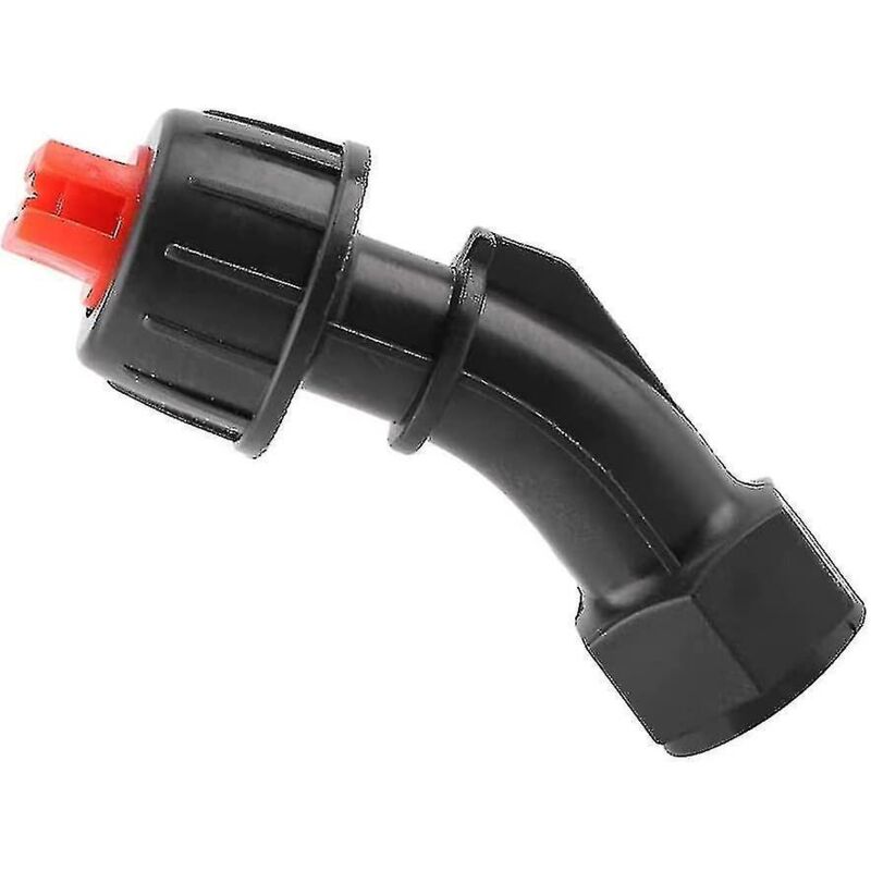 Robuste Und Langlebige Fächerförmige Sprühdüse Für Elektrische Landwirtschaftswasserpumpen, Ideal Zum Bewässern Von Garten- Und Freilandpflanzen (2 Stück, Schwarz + Rot).