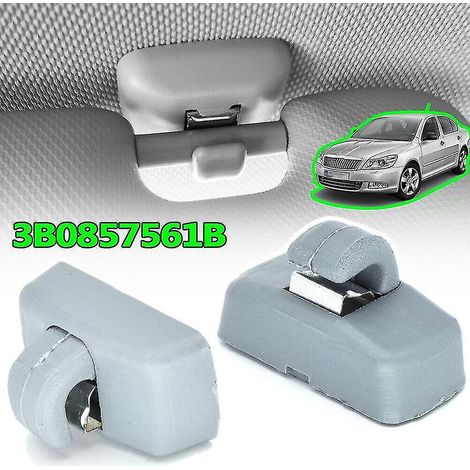 Befestigungsclips Für Sonnenblenden Im Auto Für Skoda Fabia 6y, Octavia 1z Und Superb B5 (innenausstattung 3b0857561b)