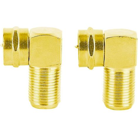 90-grad-koaxialstecker, Rg6-koaxialadapter Für Satellitenempfänger