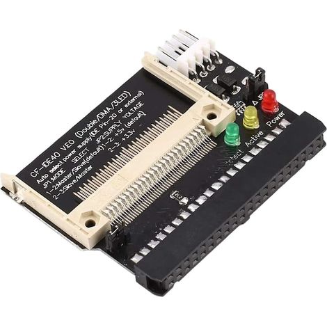40-poliger Cf-zu-ide-adapter, Cf-zu-3,5-zoll-compactflash-kartenkonverter, 3 Led-anzeigen