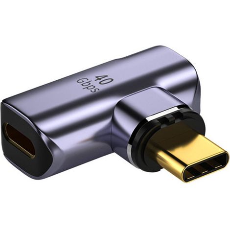 40 Gbit/s 100 W Schnelllade-usb-c-zu-usb-c-magnetkonverter Für Mobiltelefone Und Laptops