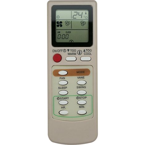 Langlebiger Klimaanlagenregler, Kompatibel Mit Den Modellen Msd-09nv-h1, Msh-j09nv Und Msh-09nv.