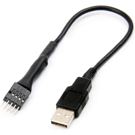 9-poliger Usb-stecker Auf Einzelnes Usb-typ-a-steckerkabel