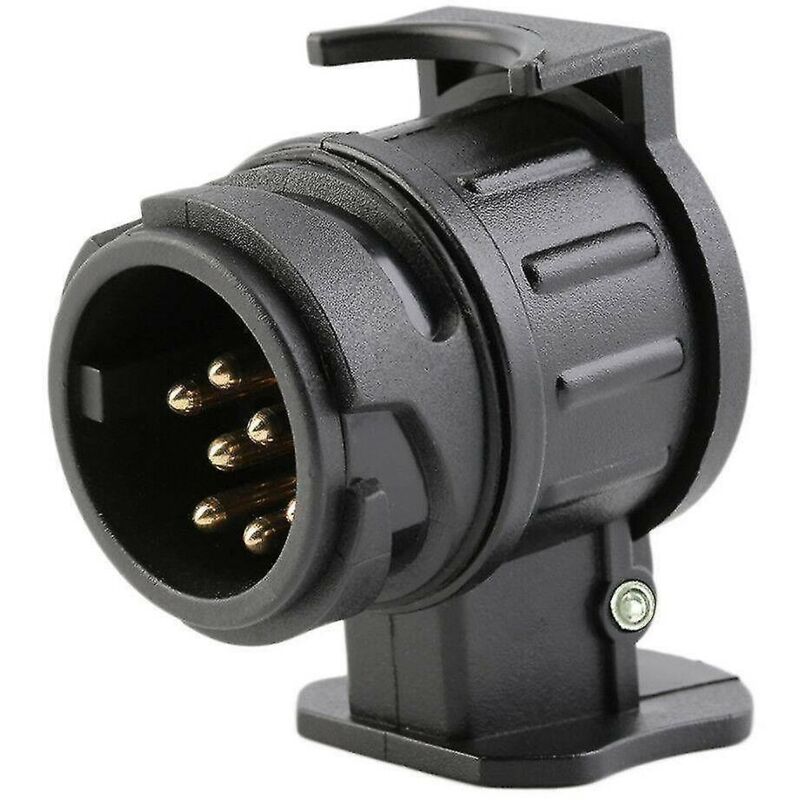 Elektrischer Adapter Für Anhänger, 13-poliger Auf 7-poliger Steckeradapter, Wasserdichte Wohnwagensteckdose