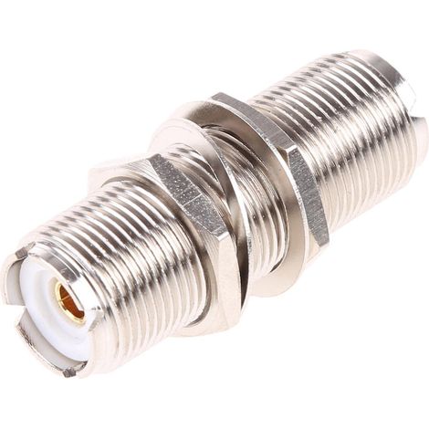 Erweiterter Koaxialadapter Für Uhf-buchse Auf Uhf-buchse Mit Durchführungssteckverbinder