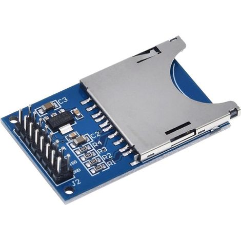 Standard-spi-schnittstelle Für Microsd-speicherkarten: Unterstützt Microsd-karten Und -module