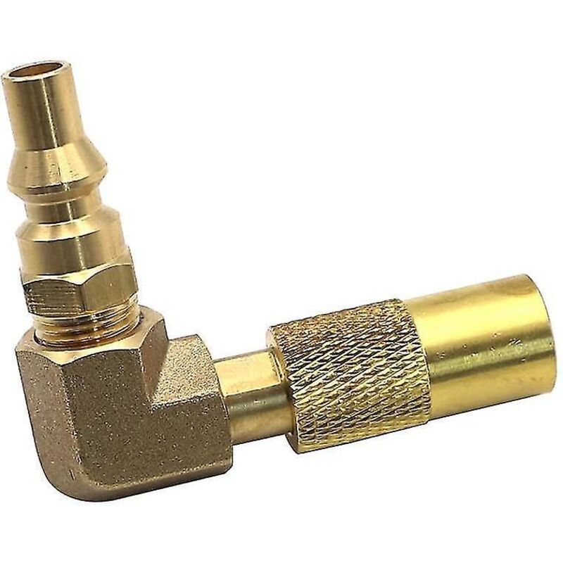 1/4"-propangasadapter Für Wohnmobile Mit Schnellanschluss, 90°-winkelstück