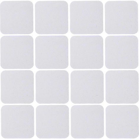Set Mit 10 Leeren Kühlschrankmagneten, Ideal Zum Dekorieren, Schlichtes Design. – 5,00 X 5,00 X 0,20 Cm – Weiß
