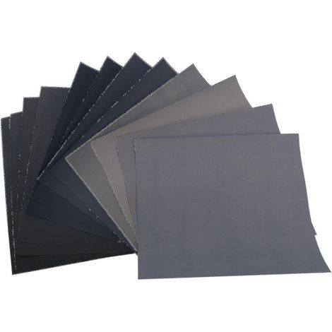 Schleifpapier, Körnungen 1500, 2000, 2500, 3000, 5000 Und 7000 – 12er-packung