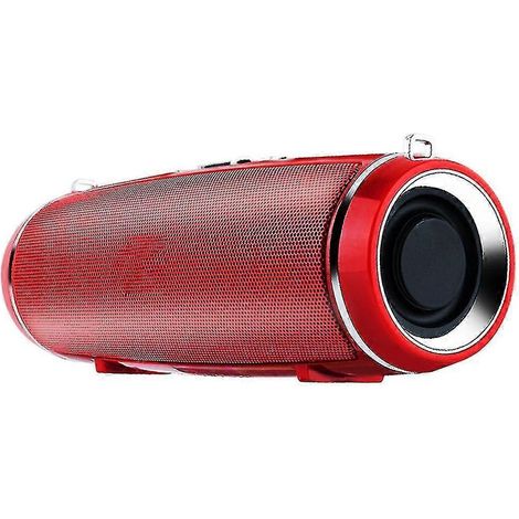 Tragbare, Kabellose, Wasserdichte Bluetooth-lautsprecher Mit Einem Tiefen Subwoofer.