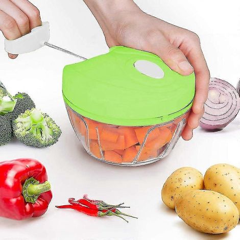 Manueller Zerkleinerer Für Gemüse, Obst, Nüsse, Zwiebeln