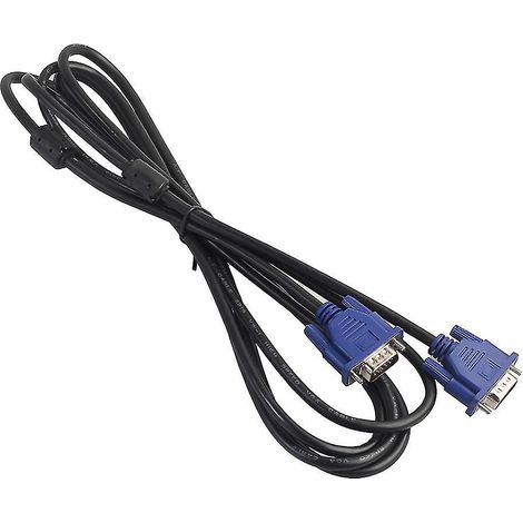 3 M Langes Vga-verlängerungskabel (15-polig, Stecker Auf Stecker) Für Pc, Laptop, Projektor Und Hdtv