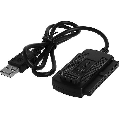 Usb 2.0 Zu Ide Sata Adapter Für 2,5" Und 3,5" Festplatten/ssds.