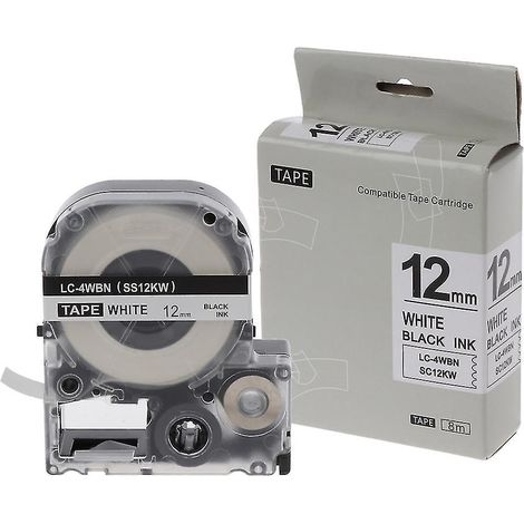 12 Cm Forepson Lc-5wbw Lw-300 Lw-400 Lw-600p Etikettenband (1 Stück)