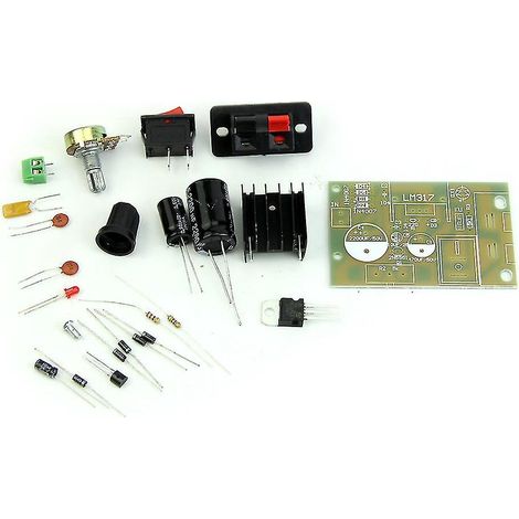 Lm317 Abwärts-netzteilmodul (5–35 V Ac/dc Eingang Auf 1,25–30 V) Diy-bausatz
