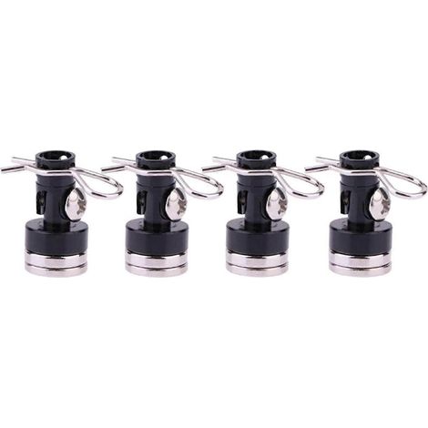 Unsichtbare Magnetische Befestigungsteile Für Die Traxxas Hsp 1:10 Rc-karosserie – Schwarz