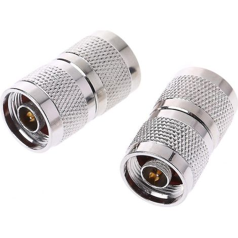 Hf-koaxialkabeladapter N-stecker Auf N-stecker (2er-pack)