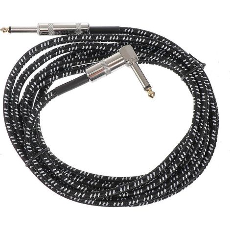 Robustes Audiokabel Für Gitarre, Adapter Und Verbindungskabel – 300 X 4,7 X 1,2 Cm – Weiß