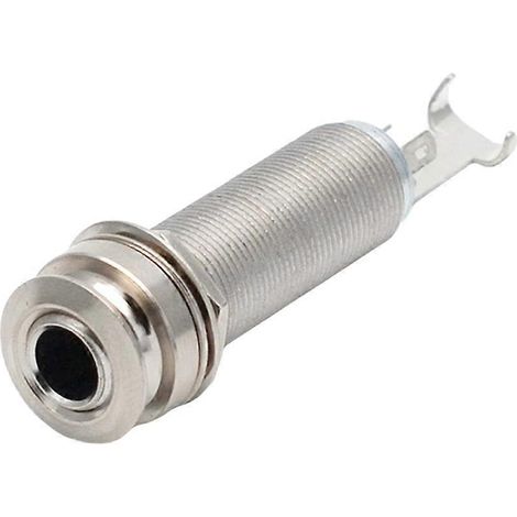 Gitarrenmikrofonbuchse, Gitarrenmikrofon-ausgangsbuchse, Zylindrische Gewindebuchse – 6,2 X 1,5 Cm – Silber