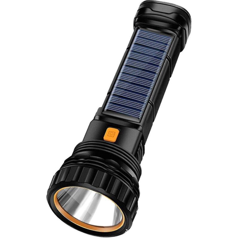 1000 Lumen Solar-/akkubetriebene Multifunktions-led-taschenlampe Mit Notfall-stroboskopfunktion