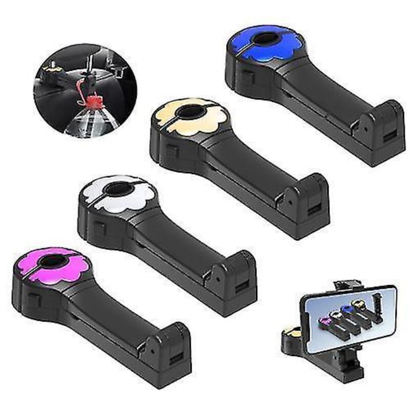 Versteckter 2-in-1-kopfstützenhaken Fürs Auto, 2-in-1-autositzhaken Mit Handyhalterung, Rosa