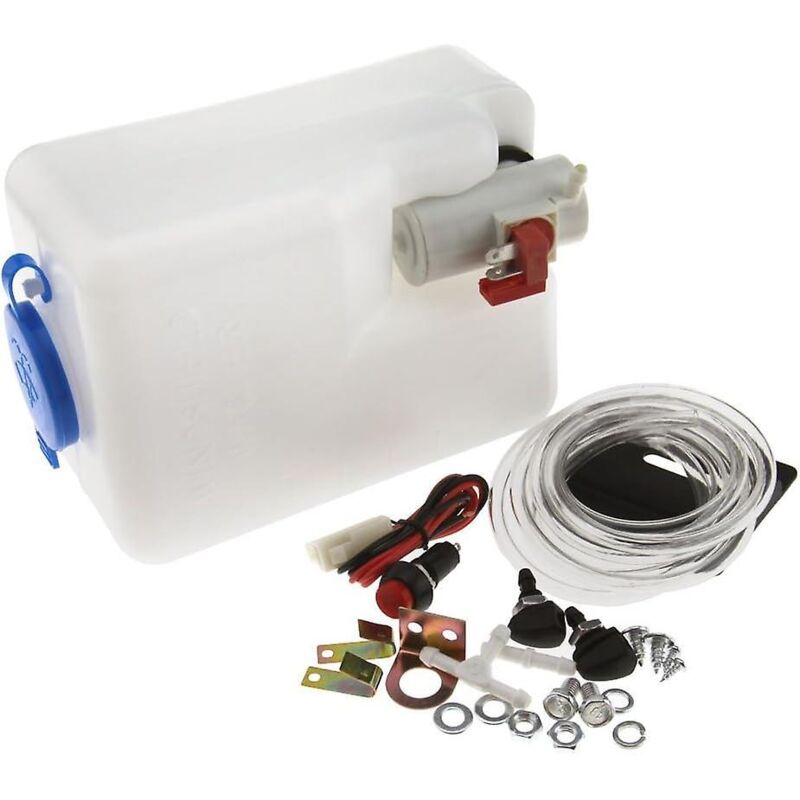 Universelle 12-volt-scheibenwaschpumpe Für Autos Mit Reinigungsflasche