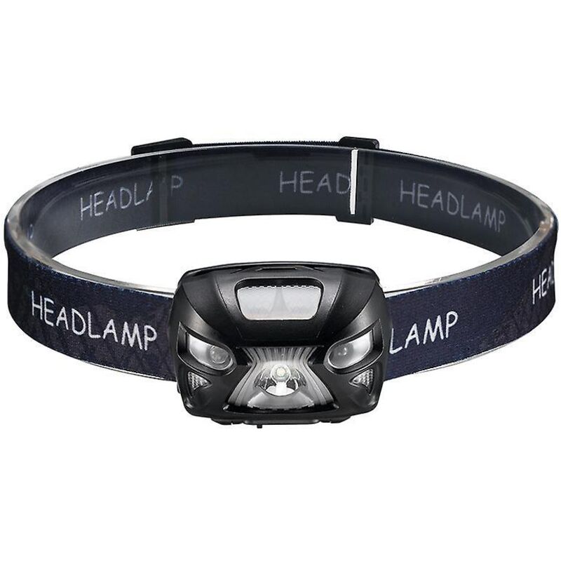 Wiederaufladbare, Wasserdichte Led-stirnlampe Mit Usb-anschluss Und 4 Leuchtmodi – 300 Lumen, Weißes Und Rotes Licht – Ideal Zum Radfahren Und Campen