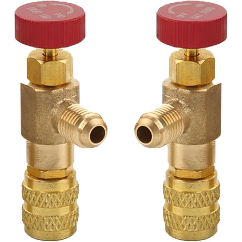 Sicherheitsventiladapter Für Klimaanlagenflüssigkeit, Kompatibel Mit Den Kältemitteln R410a Und R22