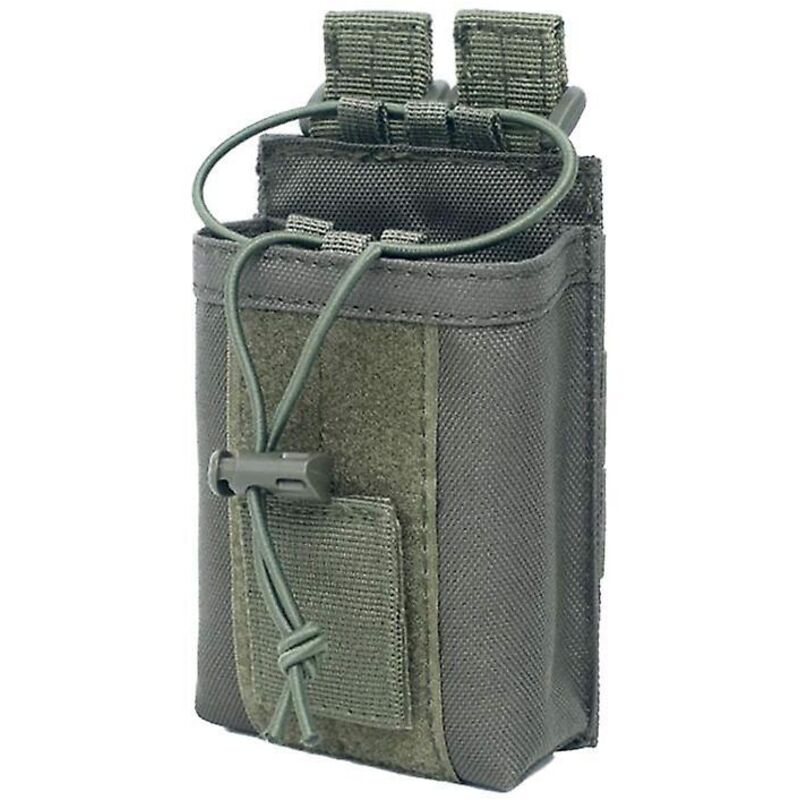 Wasserdichte Molle-funkgerätetasche Aus Nylon Zur Befestigung Am Gürtel, Für Polizei Und Militär