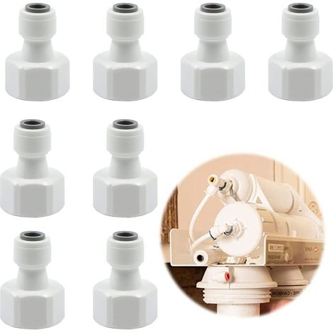 Wasserfilter-adapterset – Ermöglicht Den Anschluss Eines 1/2"-gewindeanschlusses An Einen 1/4"-schnellanschluss.