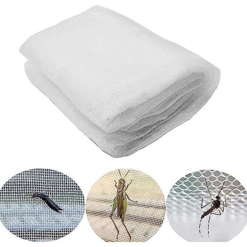 Insektennetz Für Gärten Und Gemüsebeete, Feinmaschig, 2,5 X 6 M