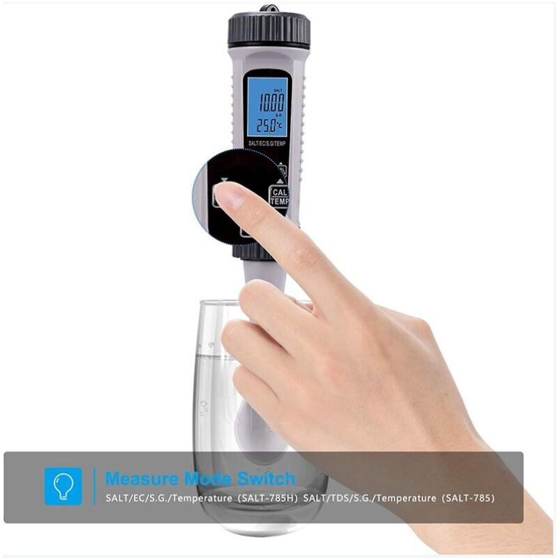 Hochpräzises Digitales Wassertestgerät Für Trinkwasser, Schwimmbäder, Aquarien Und Hydrokulturen