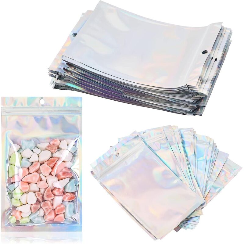 Packung Mit 100 Versiegelten Beuteln Der Größe 12 X 20 Cm
