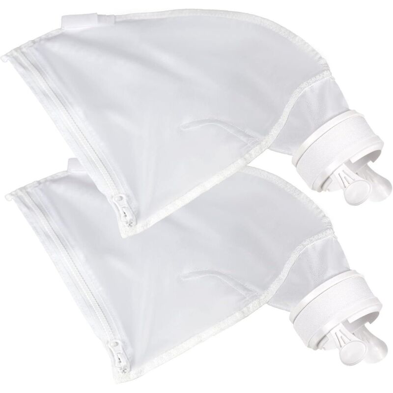 Ersatzbeutel Für Polaris 280 Oder 480 Poolreiniger - Nylon-netzbeutel Mit Reißverschluss (2er-pack)