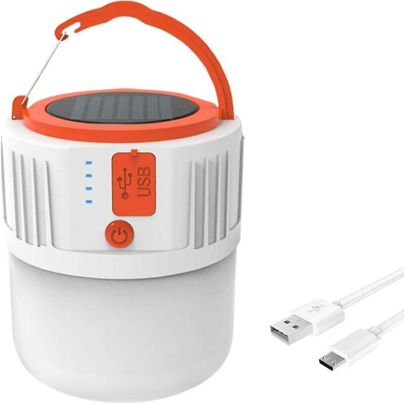 Wiederaufladbare Solar-campinglaterne – Ultrahelle, Tragbare Outdoor-lampe