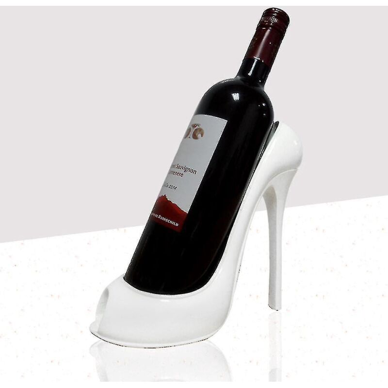 Weinflaschenhalter In Form Eines Hohen Absatzes, Elegantes Weinregal, Accessoires Für Geschenkkörbe, Homewhite