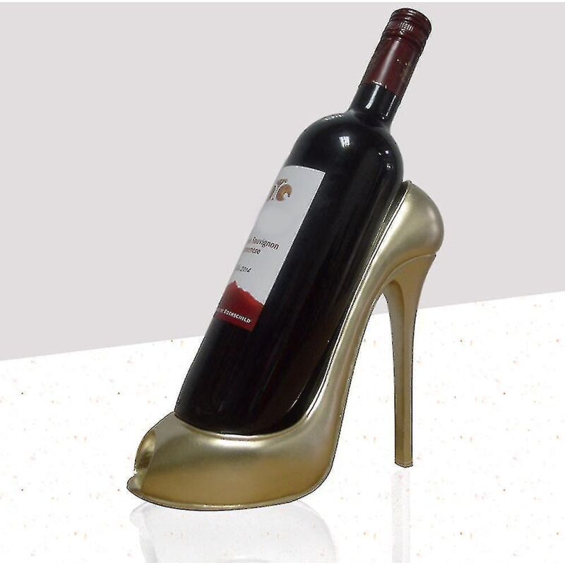 Eleganter Flaschenhalter In Form Eines Hohen Absatzes, Weinregal, Geschenkkorb-accessoires, Homechampagne