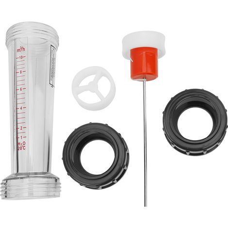 Hochpräziser Wasserdurchflussmesser Lzs-50 (d) Mit Kunststoffrohr, Messbereich 1-10 M H Für Flüssigkeiten