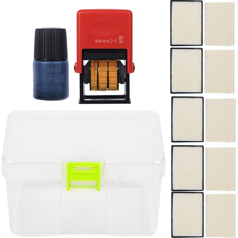 Verstellbare Datumsstempelmaschine Für Lebensmittelverpackungen Aus Kunststoff, D-4-code-drucker Mit Individuell Gestaltbaren Etiketten