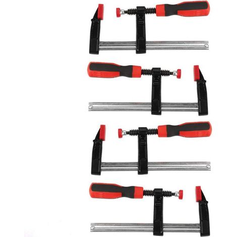 4-teiliges Set Robuster F-zwingen Für Die Holzbearbeitung, Schnellspann-handwerkzeug, Diy-set 50 X 150 Mm