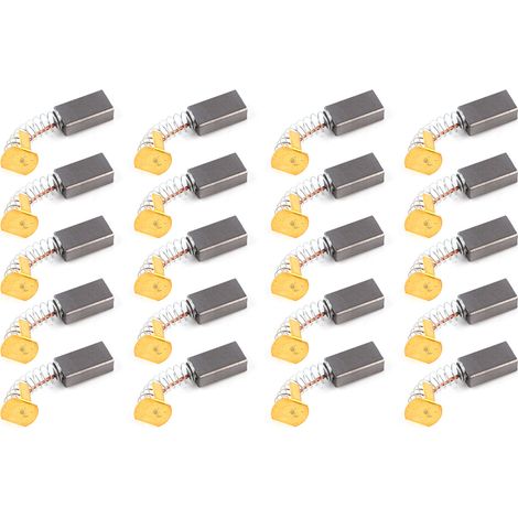 20 Stück Kohlebürsten 15x8x5mm Für Schlagbohrmaschinenmotor, Ersatzteil