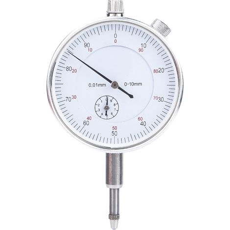 Mechanische Messuhr 0–10 Mm, Prüfanzeiger Mit 0,01-mm-skala, Präzisionsmessgerät