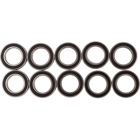 10 Rillenkugellager 6802rs, Gummigedichtet, 15 X 24 X 5 Mm, 10er-packung