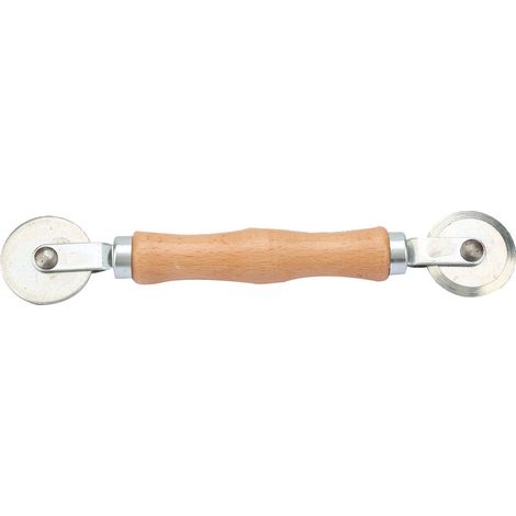 Reifenreparaturrolle Aus Aluminiumlegierung Mit Holzgriff Zum Flicken Und Aufrollen Von Reifen