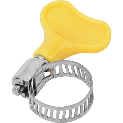 10 Stück Edelstahl-schlauchschellen Mit Kunststoffgriff Für 18-29 Mm Rohre