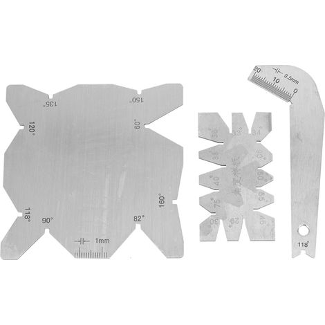 Stück/lot Winkelmesser Für Bohrer, Legierter Stahl, Manuelles Messwerkzeug