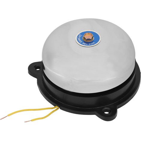 Elektrische Edelstahlklingel, 4 Zoll, 220 V, 10 W, Interner Schlagmechanismus, Funkenfrei Für Hörbares Signal