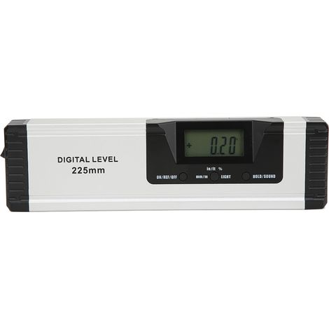 225-mm-digitallaser-nivelliergerät Mit Roter Hintergrundbeleuchtung, Aluminiumlegierung Und Magneten