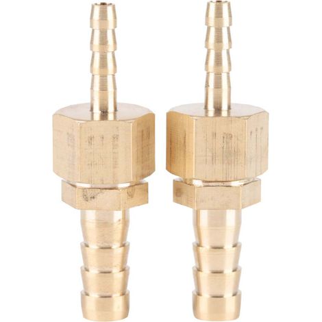 2-teilige Messing-fittings 4-8 Mm Reduzierstück Mit Konischer Endkappe Für Rohre